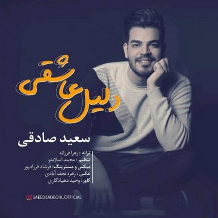 آهنگ جدید سعید صادقی به نام دلیل عاشقی
